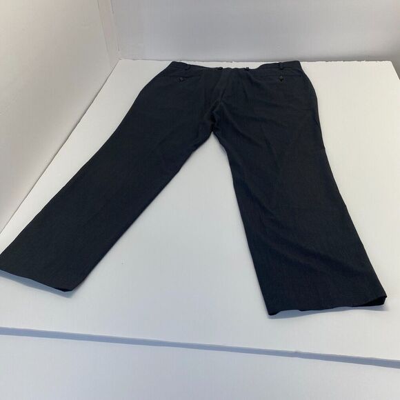 Lauren Ralph Lauren Pants Mens Size 40x30 Gray Dress pant Flat Front Mid Rise - Picture 1 of 11